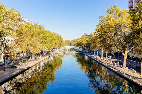 Canal Saint Martin. Credit: Getty Images