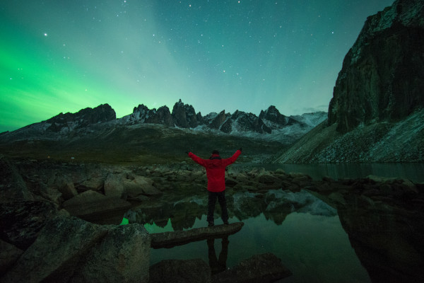 Northern Lights at Tombstone, Yukon. Credit: Getty Images