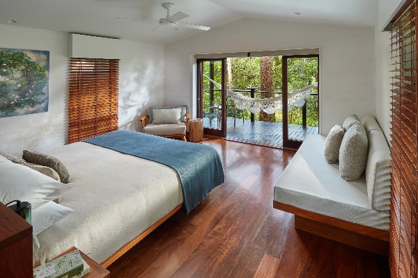 A Riverhouse Suite at Silky Oaks Lodge, Mossman, Queensland