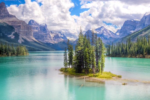 Spirit Island, Jasper National Park. Credit: Getty Images