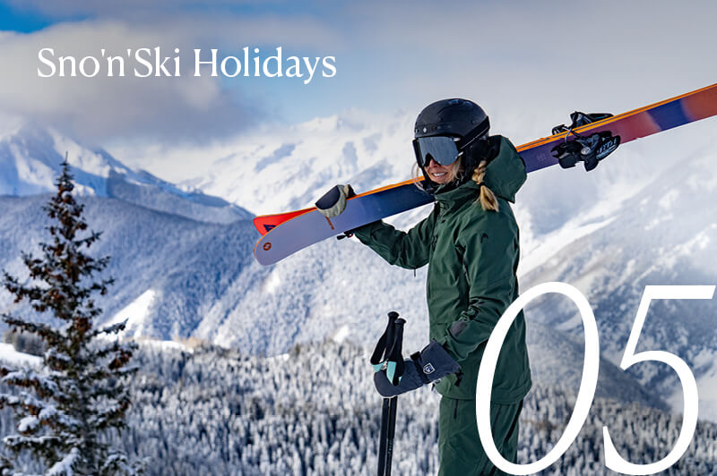 Sno’n’Ski, luxury ski holiday, Alps, Rockies