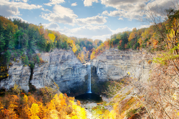 Taughannock Falls, Finger Lakes. Credit: Getty Images