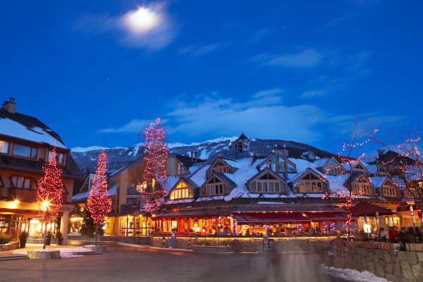 Whistler Village. Credit: Getty Images