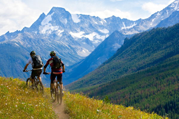 Cyclists in Canada. Credit: Getty Images