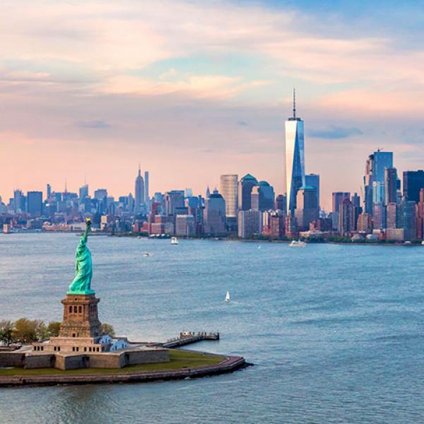 New York city skyline