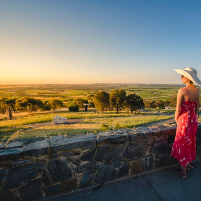 Sunset over the Barossa Valley, South Australia